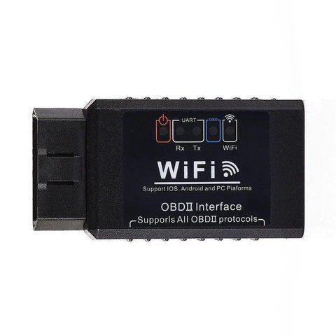 Сканер для діагностики авто OBD ELM 327 Wi-Fi Wi-Fi версія 1.5 для Айфона iphone 812 фото