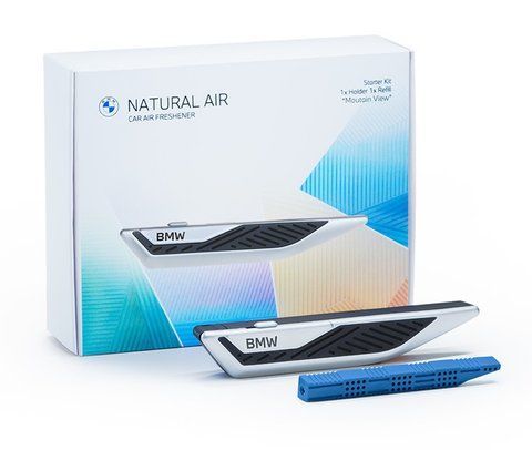 Оригінальний Базовий комплект освіжувача повітря салону BMW Natural Air Mountain View 83125A7DC77 1318 фото