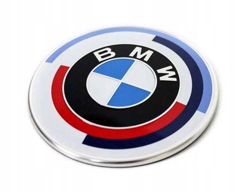 Значок на багажник для BMW 74 мм 51148219237 M PERFORMANCE 50 JAHRE EDITION 1421 фото