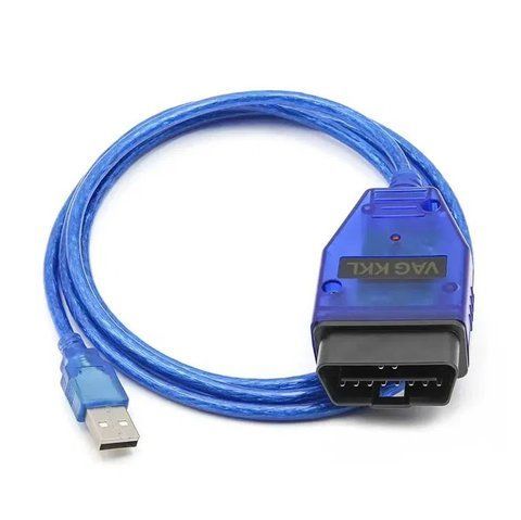 Діагностичний сканер Vagcom 409.1 KLL OBD2 USB чіп CH340T 247 фото