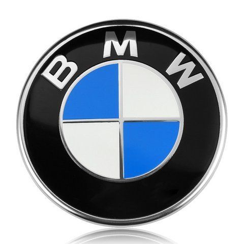 Эмблема бмв значок на капот багажник BMW 82 мм 51148132375 930 фото