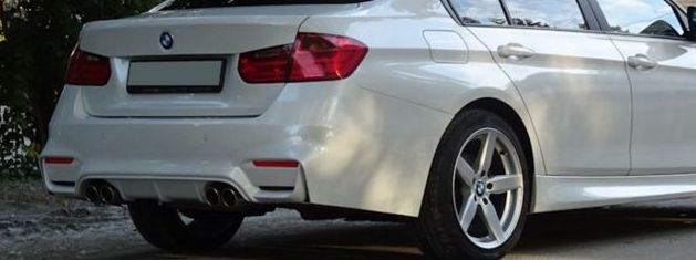 Бампер задній BMW F30 стиль М3 look без ПДК 90 фото