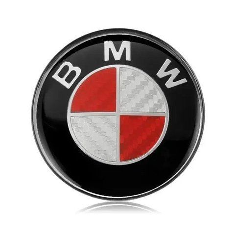 Колпачки в диски BMW, Red-White, заглушки в колеса 68 мм 1952 фото