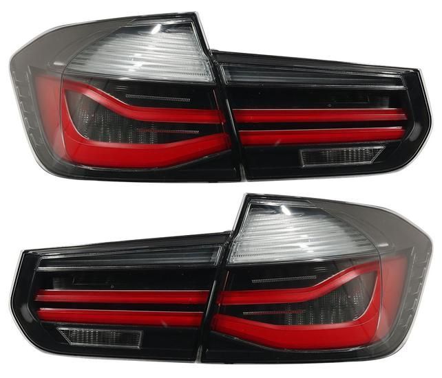 Задні ліхтарі BMW F30 F35 F80 в стилі M3 Smoked Темні Black Line 269 фото