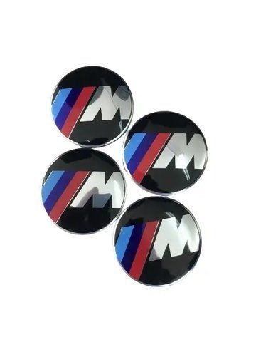 Колпачки в диски BMW "M" performance, заглушки в колеса 68 мм (комплект) 1948 фото