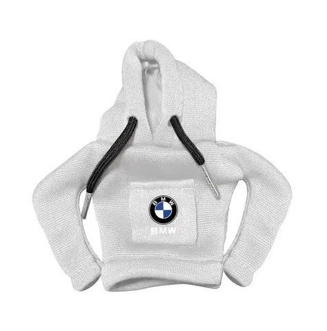Чохол худі c лого BMW на ручку АКПП, аксесуар для салону, Кофта на важіль передач Сіра 2043 фото