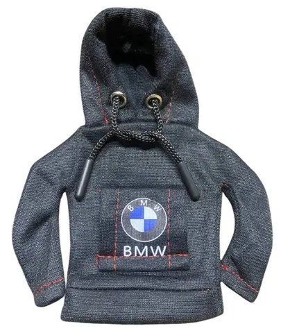 Чохол худі c лого BMW на ручку АКПП, аксесуар для салону, Кофта на важіль передач, Чорно-червона 2045 фото
