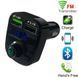 Автомобильный ФМ Bluetooth модулятор FM трансмиттер для авто в машину 2xUSB 3.1 A 64 фото 2